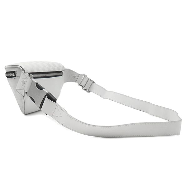 Louis Vuitton Belt Bag Canvas Damier Infini Blanc Matte Silver — view 2