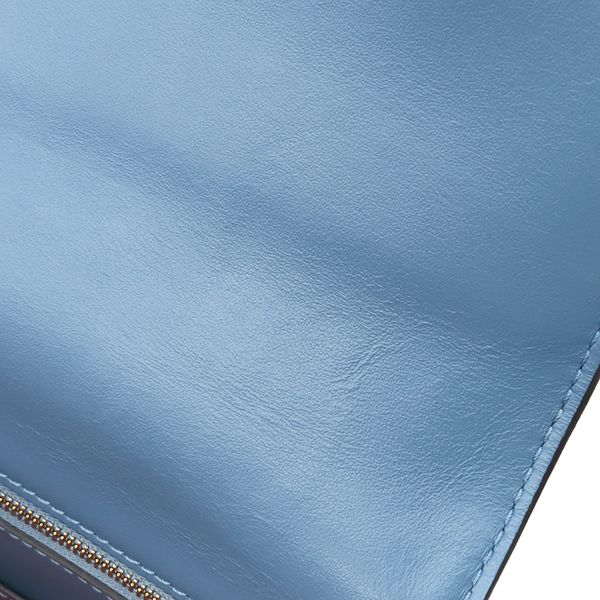 Louis Vuitton Shoulder Bag LV Pont Neuf Calfskin Blue Gold Red Bicolor LV Circle — view 8