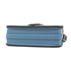 Louis Vuitton Shoulder Bag LV Pont Neuf Calfskin Blue Gold Red Bicolor LV Circle — view 3