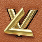 Louis Vuitton 2-Way Bag Twist One Handle PM Leather Taurillon Caramel Blue — view 6