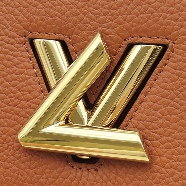 Louis Vuitton 2-Way Bag Twist One Handle PM Leather Taurillon Caramel Blue — view 6