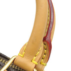 Louis Vuitton 2-Way Bag Nano Speedy Monogram Canvas Gold Shoulder Handbag Brown — view 8