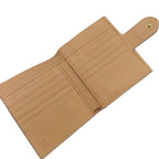 Gucci Bifold Wallet GG Marmont Calfskin Beige Vintage Compact — view 6