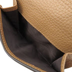 Gucci Bifold Wallet GG Marmont Calfskin Beige Vintage Compact — view 8