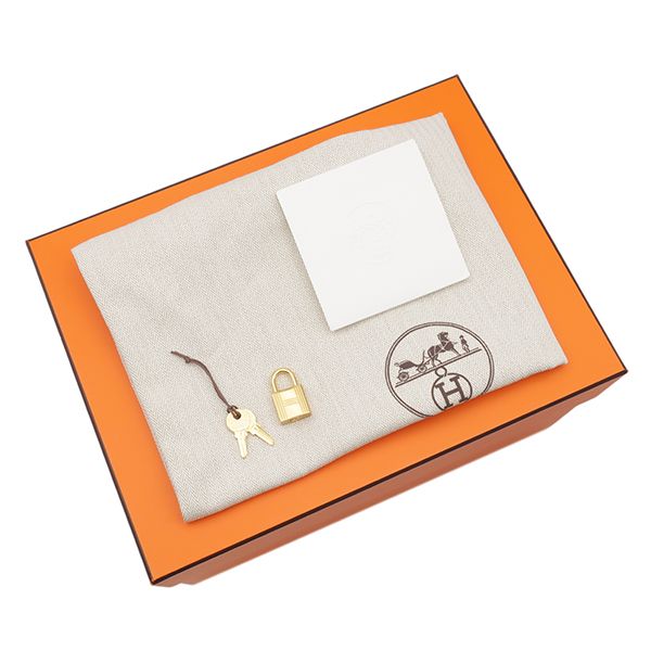 Hermes Handbag Picotin Lock 18 PM Taurillon Clemence New Blue Jean Gold New — view 7