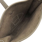 Hermes Shoulder Bag Evelyne 3 23 Taurillon Clemence Etoupe Silver Gray — view 6
