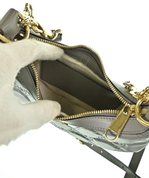 Gucci Shoulder Bag Gray — view 4