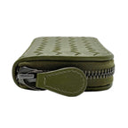 Bottega Veneta Coin Purse Olive Green Items Zip Around — view 8