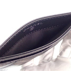 Chanel Classic Card Case Includes Lambskin Black — view 8