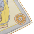 Hermes Carre Wash Zouave Et Dragons Scarf Silk — view 4