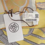 Hermes Carre Wash Zouave Et Dragons Scarf Silk — view 7