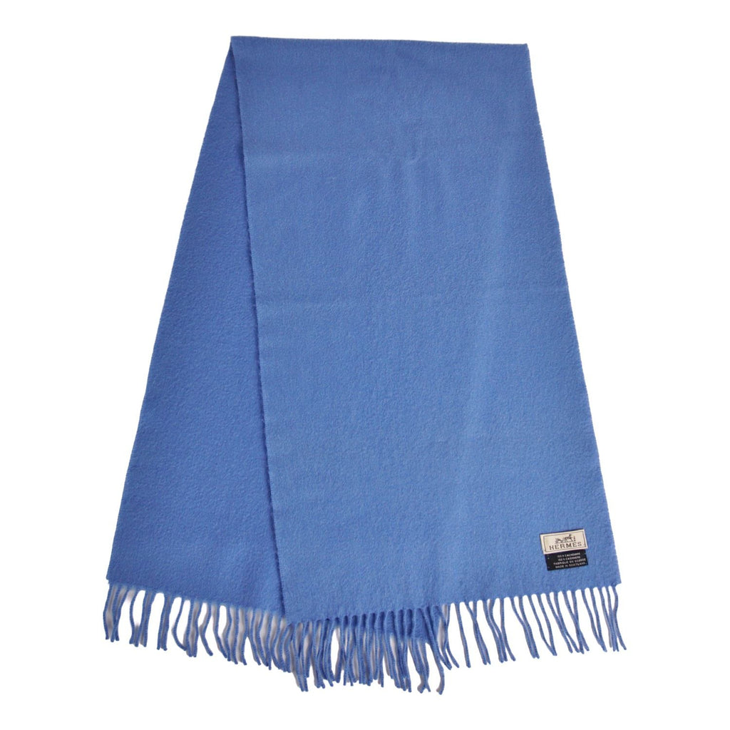 Hermes Scarf Shawl Fringe Cashmere — view 2