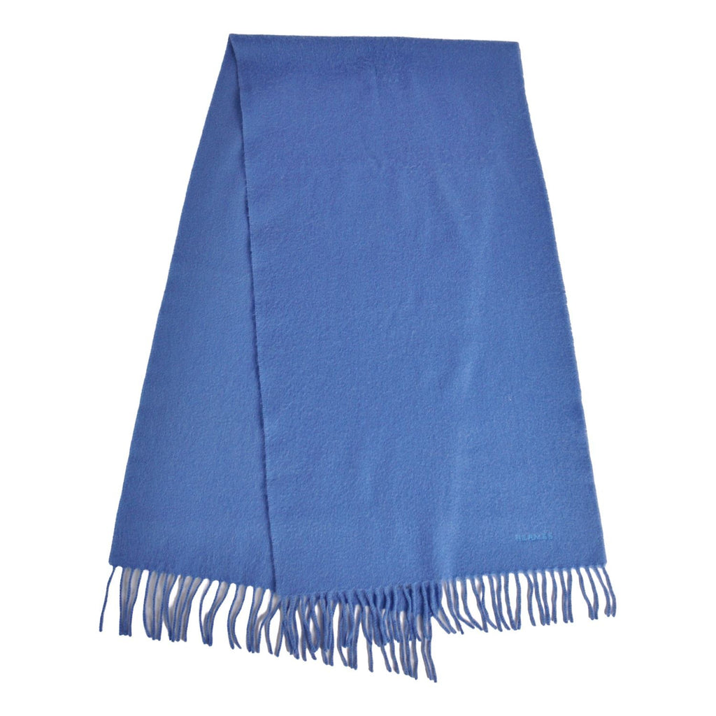 Hermes Scarf Shawl Fringe Cashmere