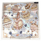Louis Vuitton Big Scarf Carre 90 From the Cloud Large Silk Beige Multicolor — view 2