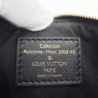 Louis Vuitton Big Mini Bag Monogram Eclipse Sequin Mini Pochette Soir Brown — view 5