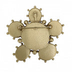Chanel Big Brooch CC Logo Tweed Bijou Faux Pearl Rhinestone — view 2
