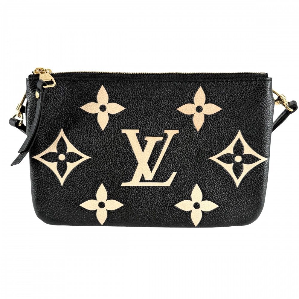 Louis Vuitton © Crossbody Black Beige Gold — view 2
