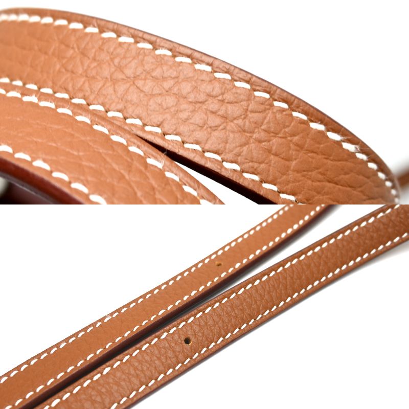 Hermes Shoulder Bag Gold — view 5