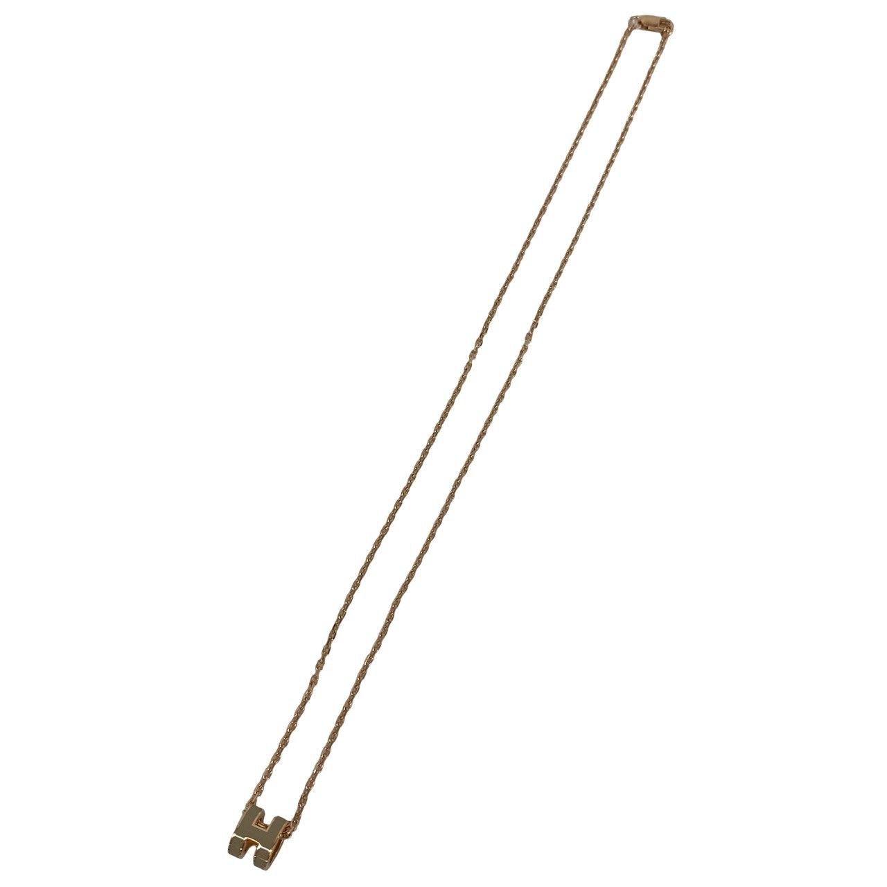 Hermes Box Mini Pop Pendant Pink Gold Beige — view 6