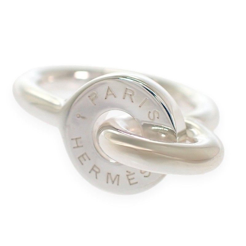 Hermes Voltige Ring 48 Vintage 925 Sterling Silver