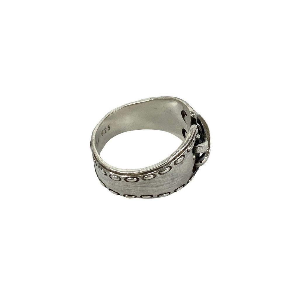 Hermes Vintage Mexico Ring 925 Sterling Silver — view 5