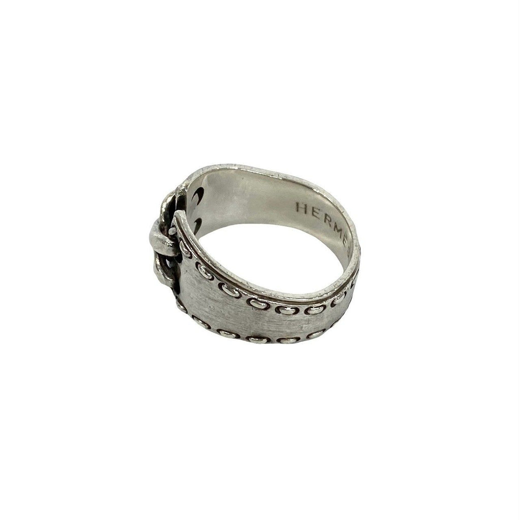 Hermes Vintage Mexico Ring 925 Sterling Silver — view 4
