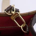 Louis Vuitton On The Go PM Handbag 2-Way Monogram Giant Reverse Gold — view 8