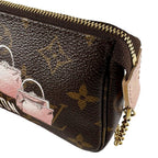 Louis Vuitton Pouch Handbag Monogram Mini Pochette Soir — view 6