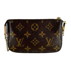 Louis Vuitton Pouch Handbag Monogram Mini Pochette Soir — view 3