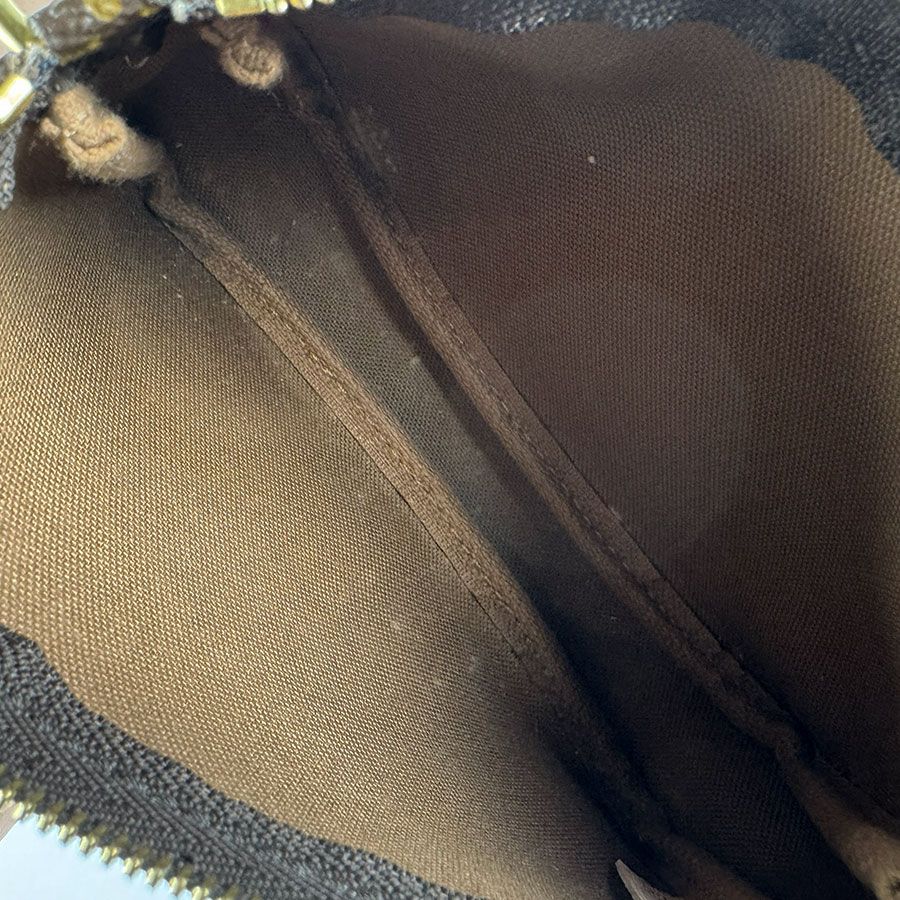 Louis Vuitton Pouch Handbag Monogram Mini Pochette Soir — view 5