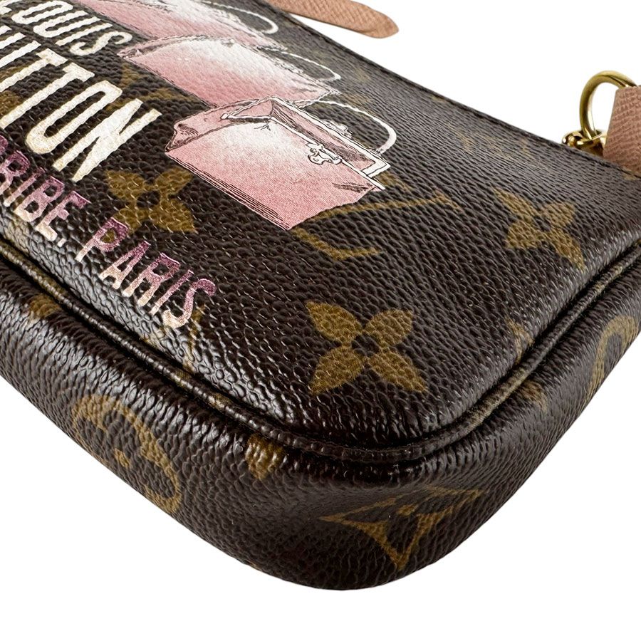 Louis Vuitton Pouch Handbag Monogram Mini Pochette Soir — view 8