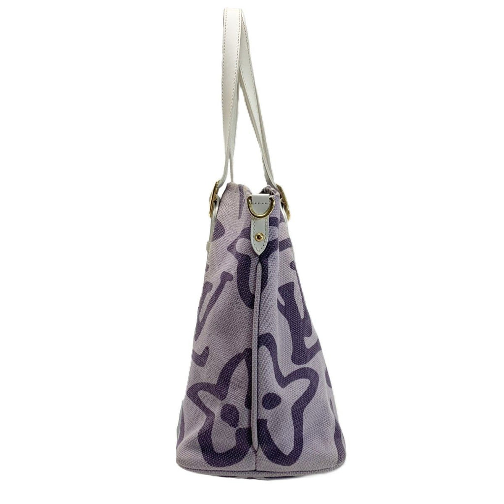 Louis Vuitton Cruise Line Taisienne PM Tote Canvas Lila Shoulder Bag — view 3