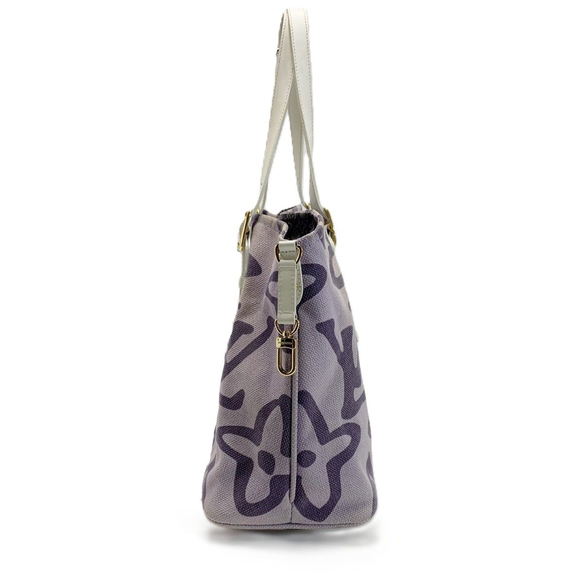 Louis Vuitton Cruise Line Taisienne PM Tote Canvas Lila Shoulder Bag — view 4