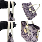 Louis Vuitton Cruise Line Taisienne PM Tote Canvas Lila Shoulder Bag — view 6