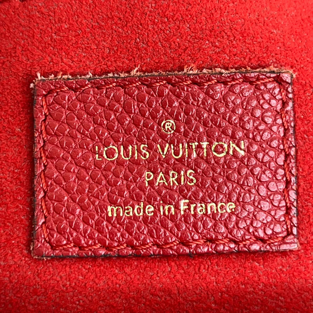Louis Vuitton Monogram Empreinte Saint Germain PM Dahlia Shoulder Bag — view 6