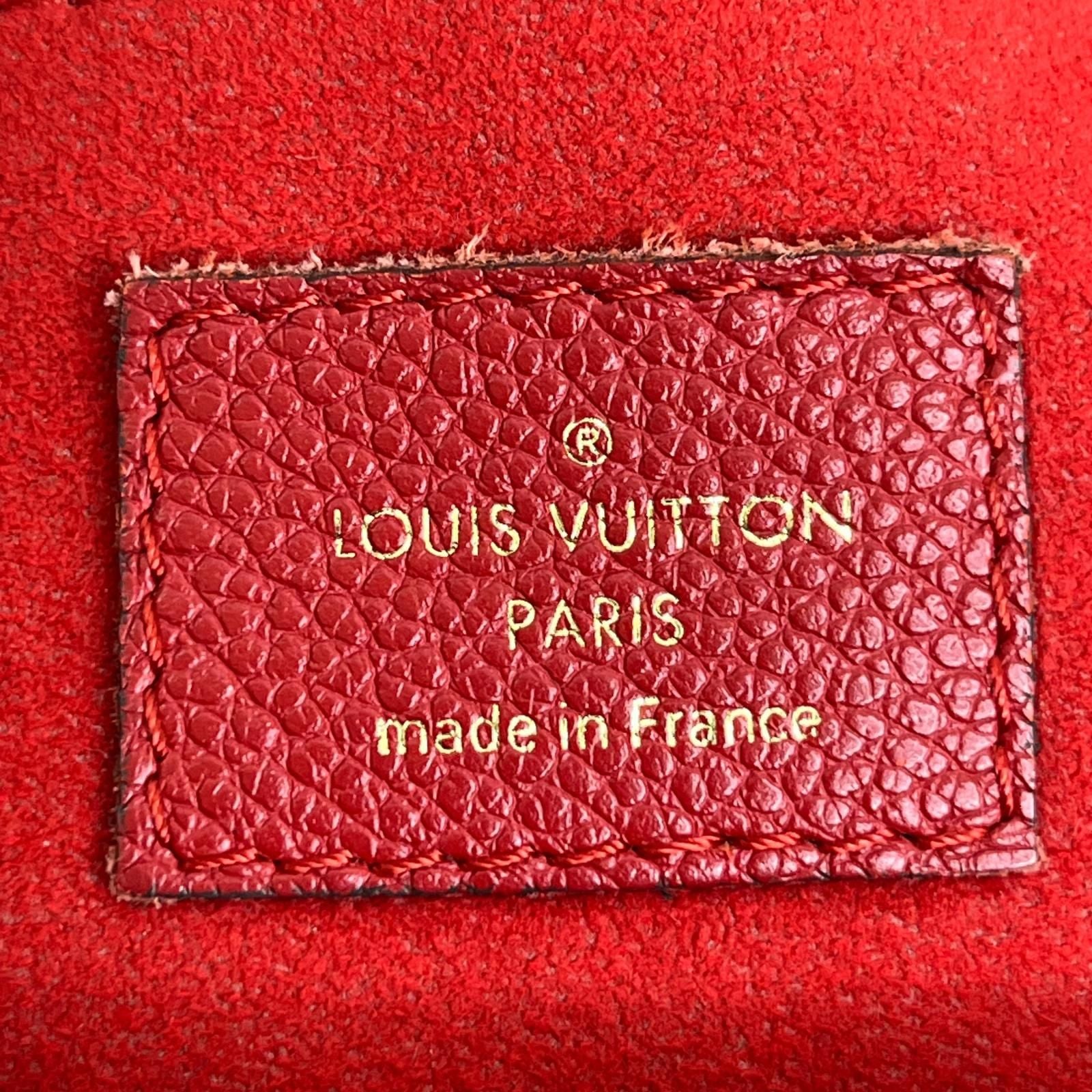 Louis Vuitton Monogram Empreinte Saint Germain PM Dahlia Shoulder Bag — view 6