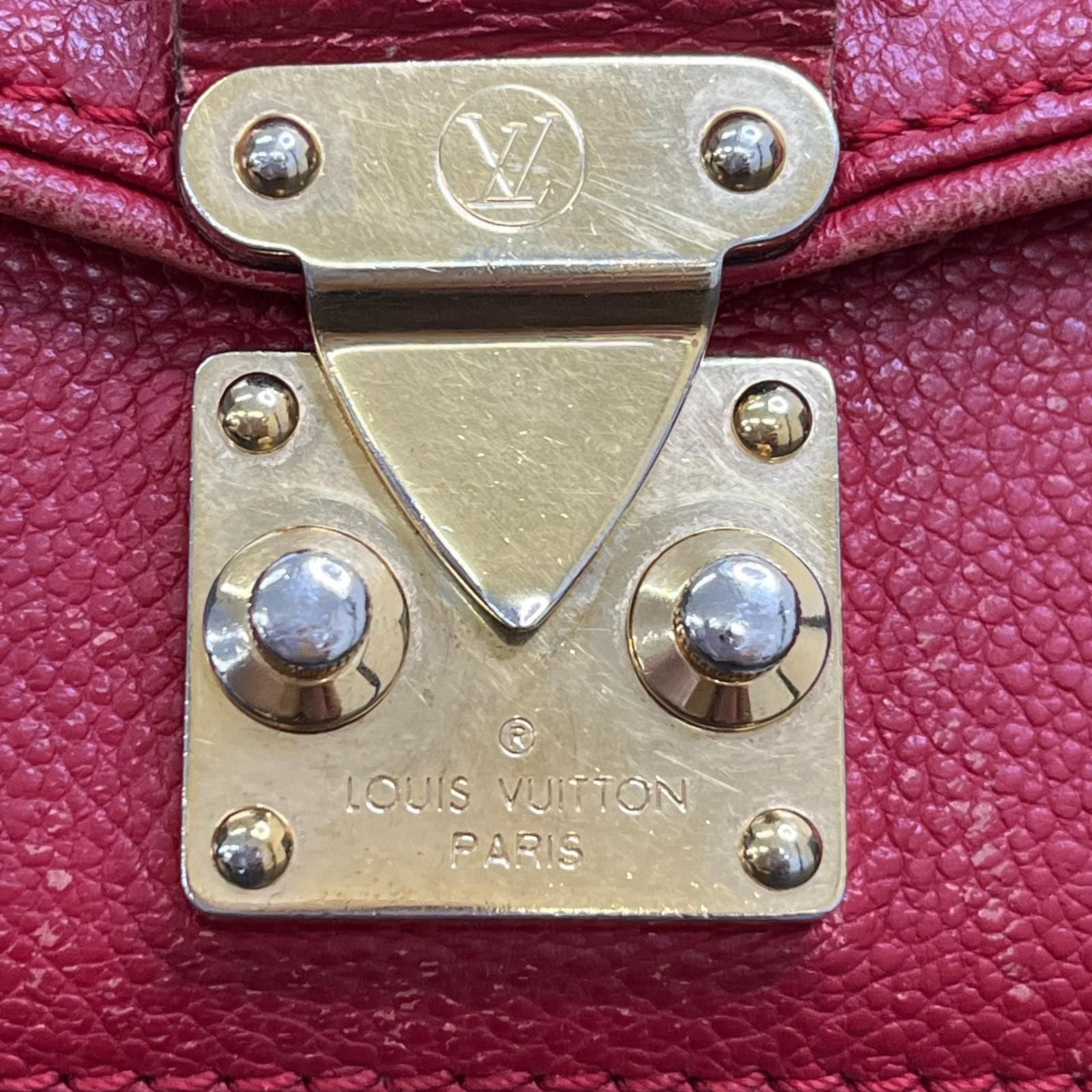 Louis Vuitton Monogram Empreinte Saint Germain PM Dahlia Shoulder Bag — view 8