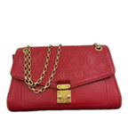 Louis Vuitton Monogram Empreinte Saint Germain PM Dahlia Shoulder Bag