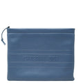 Dior Clutch Blue Gold Leather