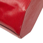 Louis Vuitton Epi Sac Depaul GM Shoulder Bag Castilian Red Leather — view 7