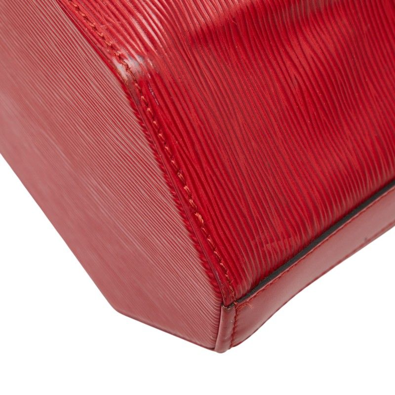 Louis Vuitton Epi Sac Depaul GM Shoulder Bag Castilian Red Leather — view 4