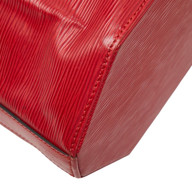 Louis Vuitton Epi Sac Depaul GM Shoulder Bag Castilian Red Leather — view 5