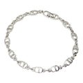Dior CD Logo Bracelet Silver Metal