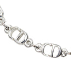 Dior CD Logo Bracelet Silver Metal — view 3