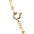 Chanel Vintage CC Logo Necklace Gold Plated — view 5