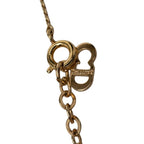 Dior CD Logo Chain Pendant Gold Plated — view 4