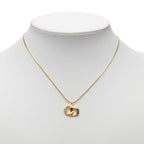 Dior CD Logo Chain Pendant Gold Plated — view 5