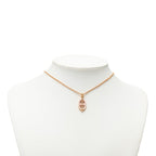 Hermes Mini Maillon PM Necklace Gold Pink Plated — view 6