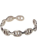 Hermes Chaine D'ancre ST Bangle Silver Bracelet — view 5