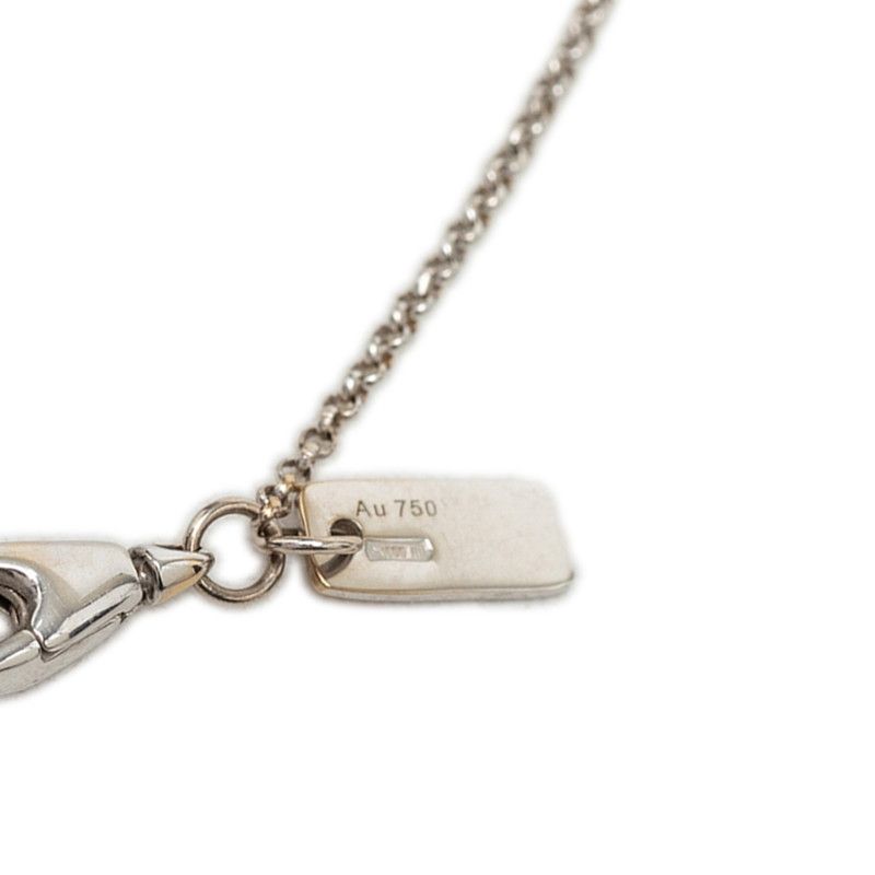 Gucci Diamantissima Drop Necklace 18k White Gold — view 6